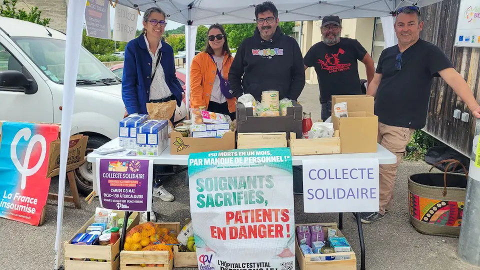 Collecte solidaire du GA de Forcalquier