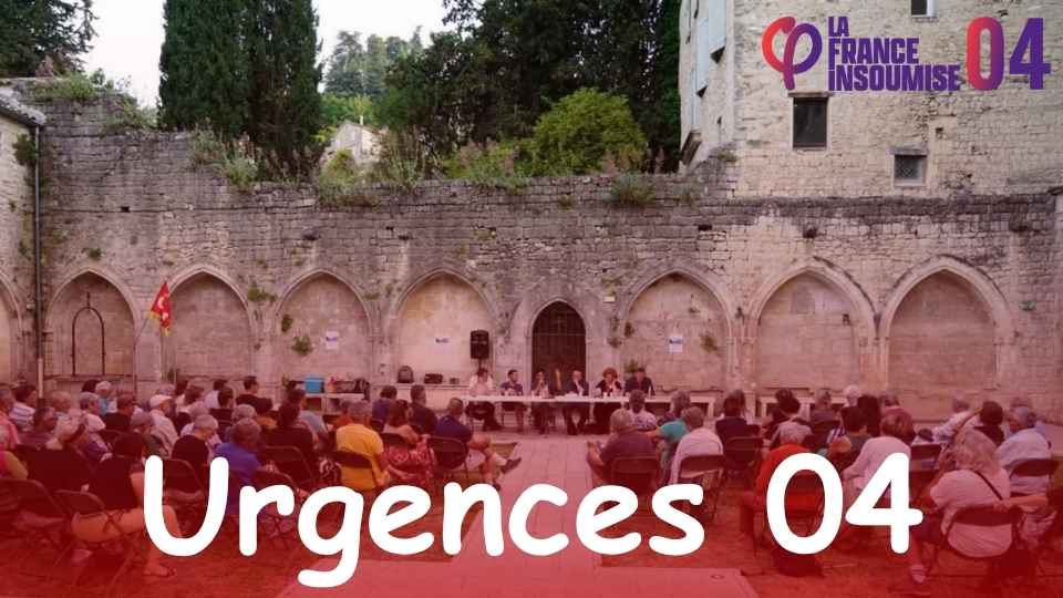 Réunion publique à Forcalquier sur l&rsquo;accès aux soins et l&rsquo;hôpital public dans le 04